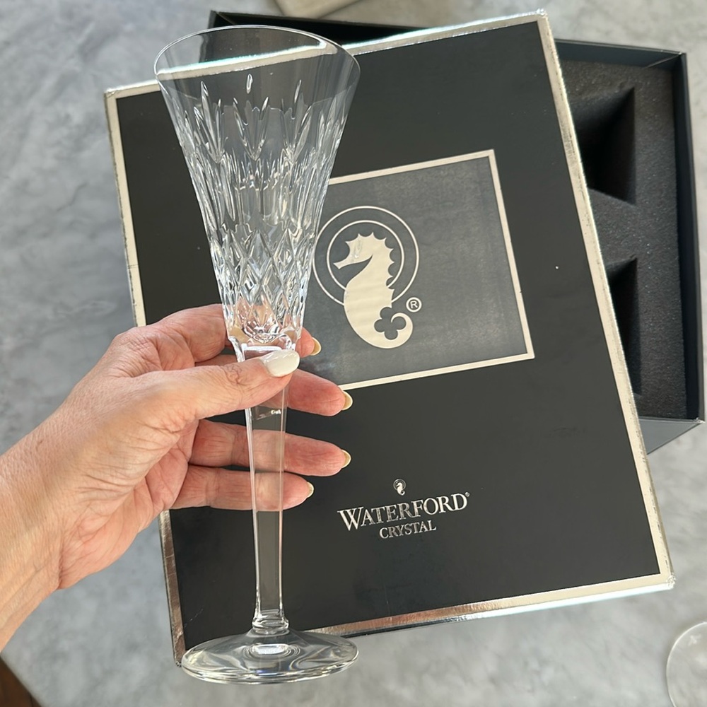 Waterford Crystal - Celebration Toasting Flute - Pair - New used